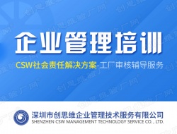 CSW社会责任解决方案-工厂审核辅导服务